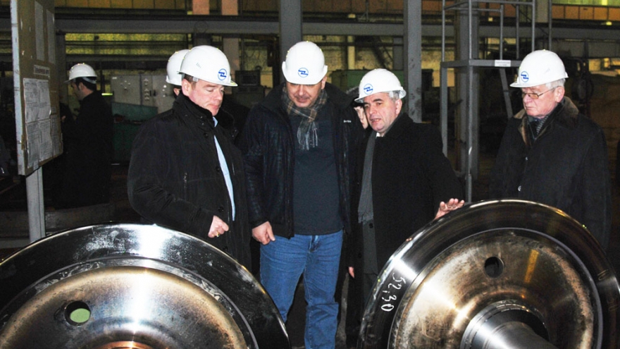 ЛТЗ посетили немецкие железнодорожники