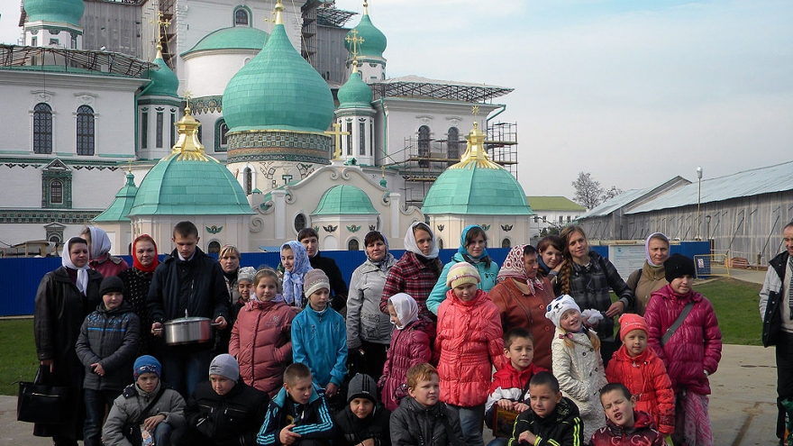 Ученики воскресной школы съездили в Новый Иерусалим