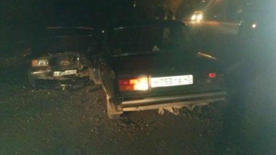 На ул.Щербакова водители не смогли разъехаться