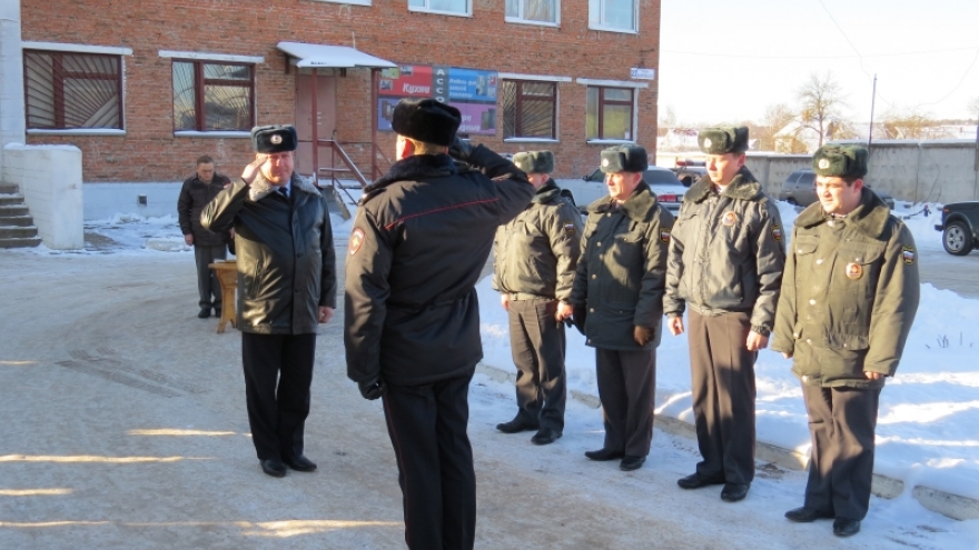 4 людиновских полицейских отправились на Кавказ