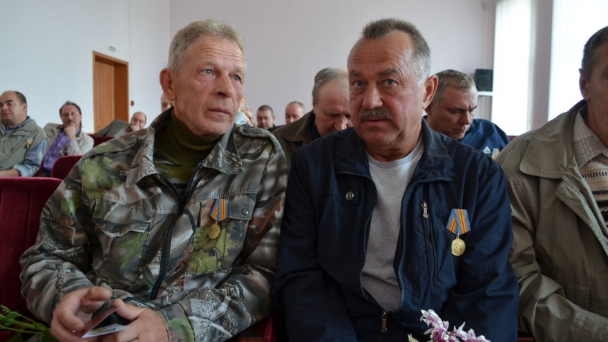 Ветеранам войны в Афганистане вручили медали