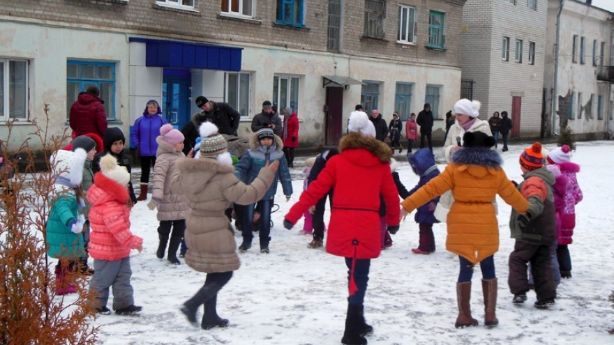 В Людиново прошел День снега