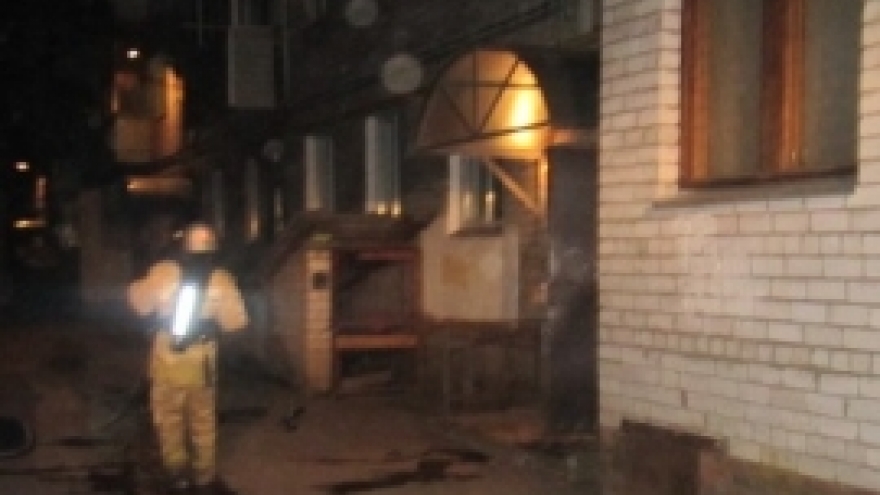 Пожар в квартире на 2-й Лесной