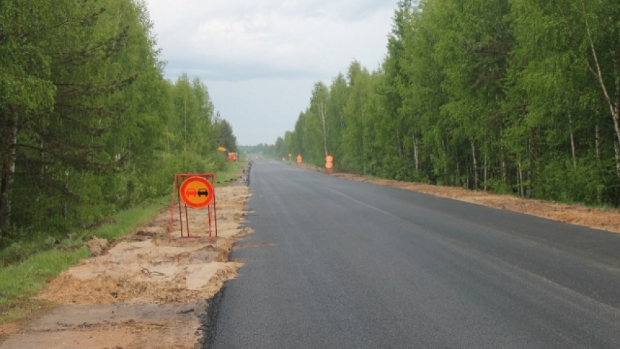 Наконец-то начали ремонт дороги Людиново-Жиздра