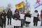 В Людиново прошел митинг недовольных медиков