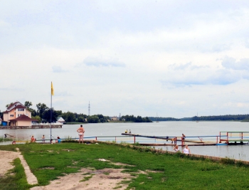 Центральный городской пляж Людиново (июль 2012)