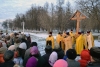 В Людиново встретили ковчег с мощами Иоанна Сан-Францисского