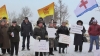 В Людиново прошел митинг недовольных медиков