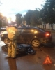 «Шевроле» сбила мотоцикл